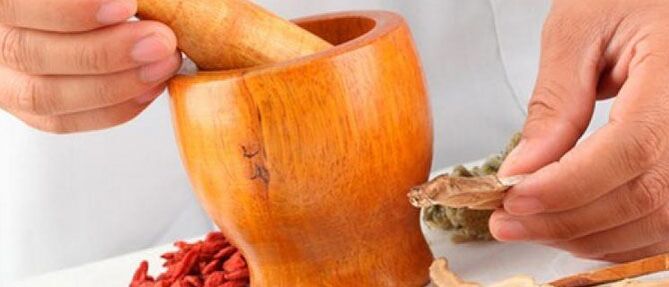 Potenzbehandlung mit Kräutern